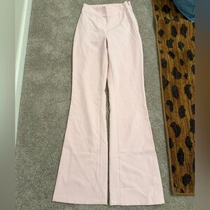 House of CB Women's Pink Flared Dress Pants